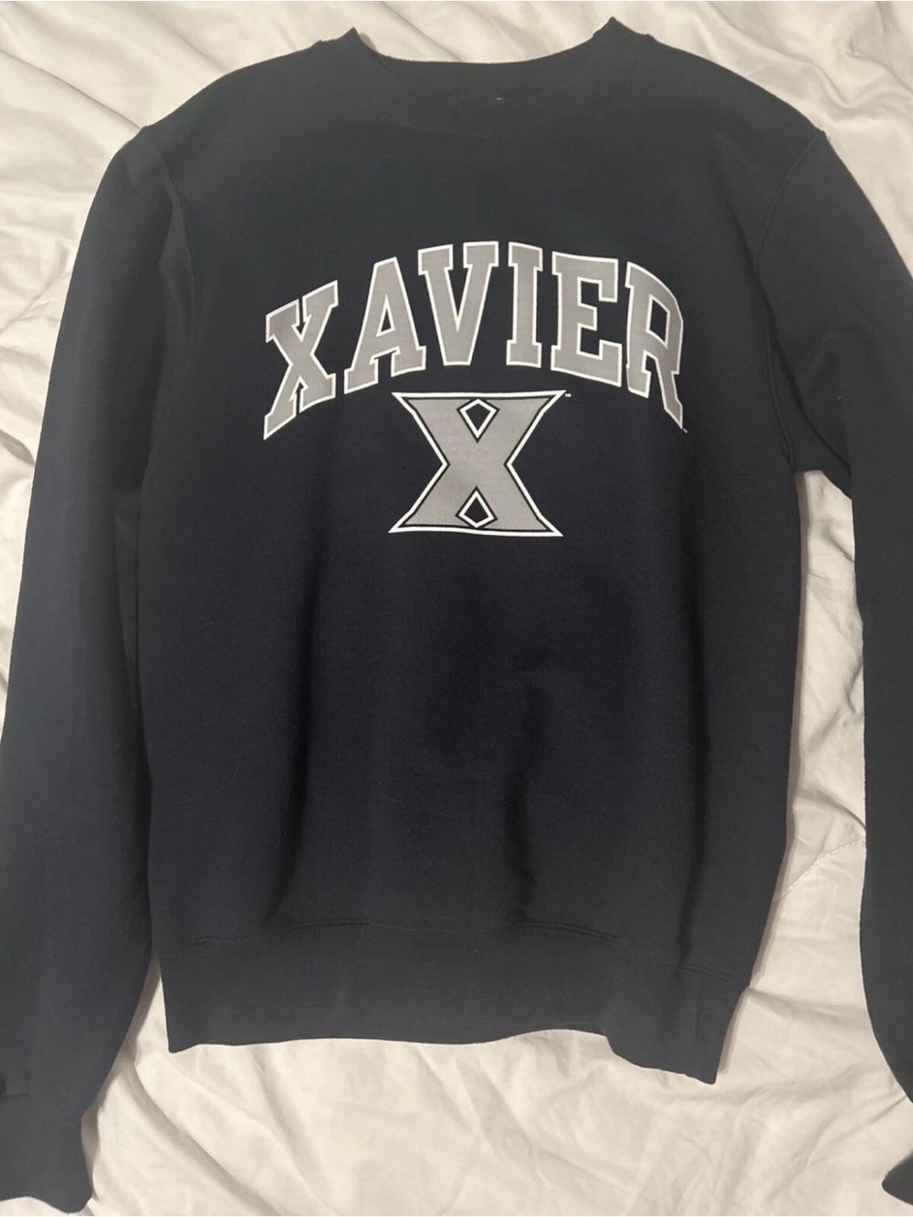 Xavier men’s crewneck champion extra small